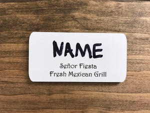 Name Badge (Insert Name)